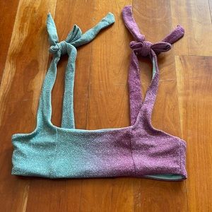 Unworn Beachriot avalon bikini top